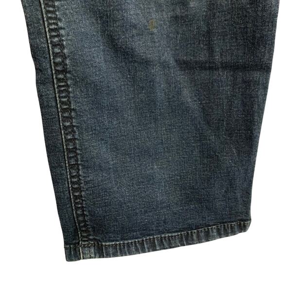 J Jill Womens Stretch Straight Leg Slim Ankle Dark Wash Jeans sz 10 x 27 Ankle - Picture 4 of 16